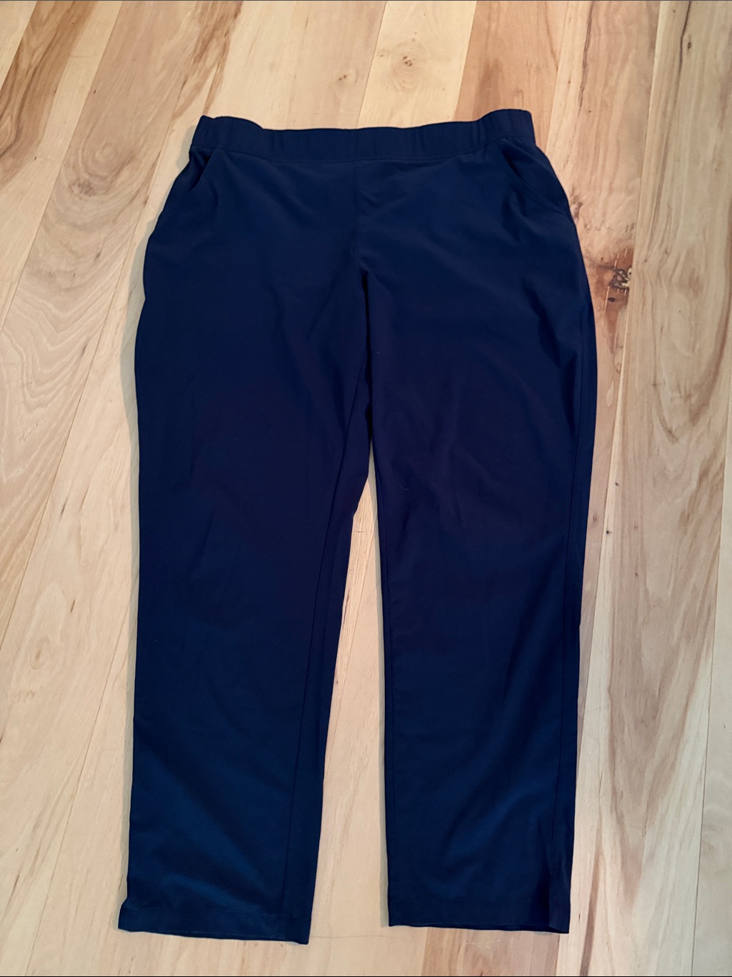 Eddie Bauer Navy Blue Athletic Pants - Size Large